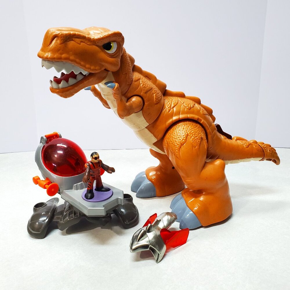 Imaginext Dinosaur Large 16" T-Rex Dinosaur ROARS Motion